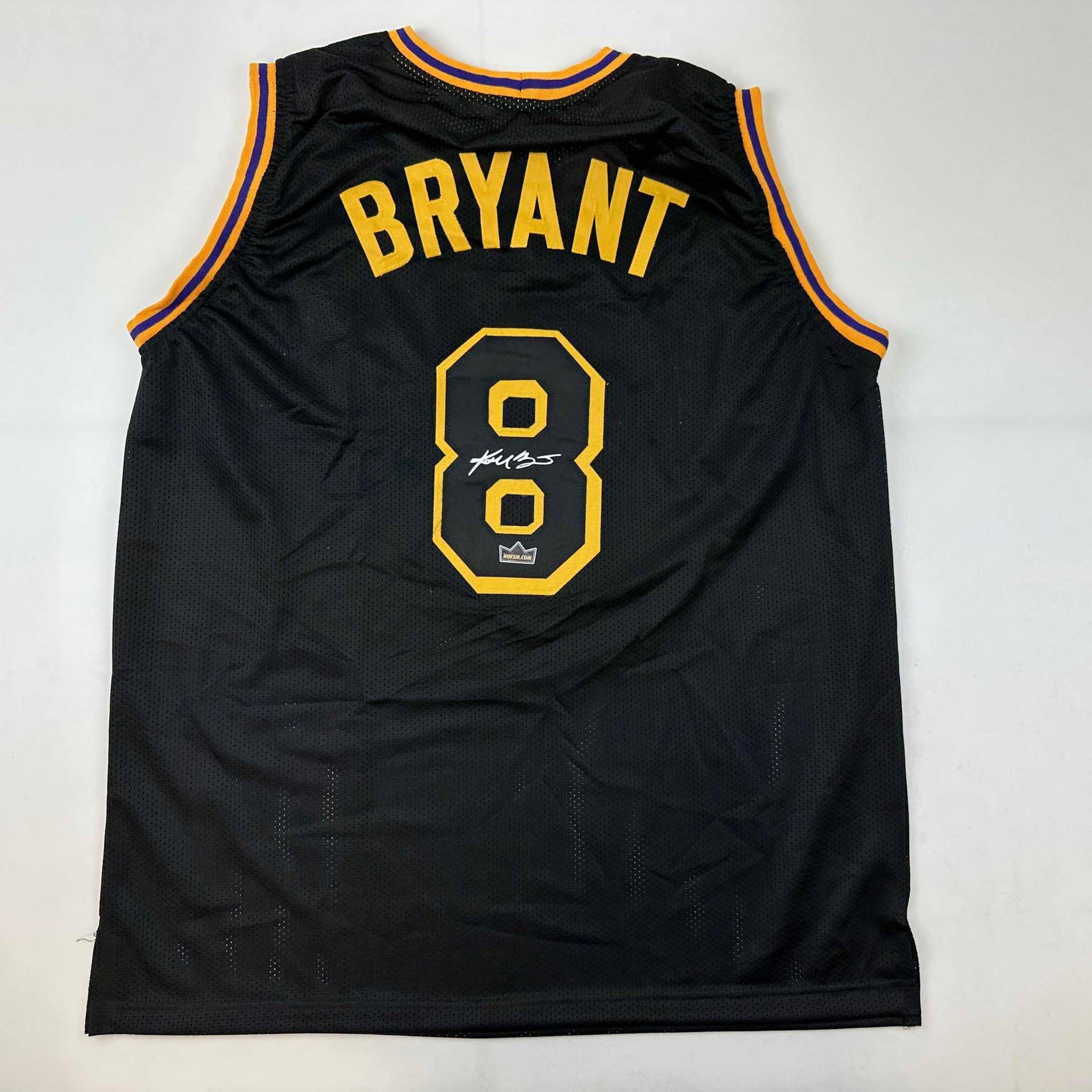 Amazon.com: Facsimile Autographed Kobe Bryant #8 Black Mamba Los